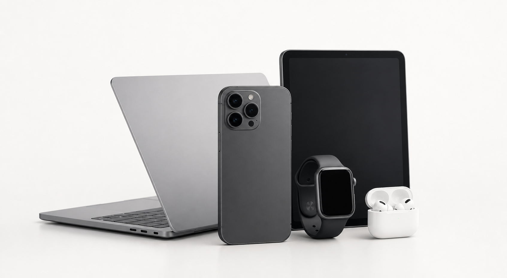 iPhone, MacBook, iPad, Apple Watch и AirPods